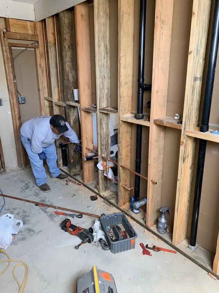 Commercial rough-in plumbing for Trenchless Sewer Repair in Johnson Landing